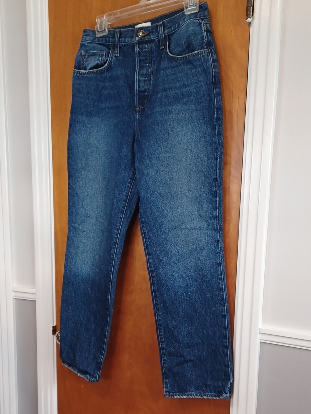 Favorite Daughter The Otto High Rise Boyfriend Ankle. Washington Button Size 28 - Picture 4 of 12